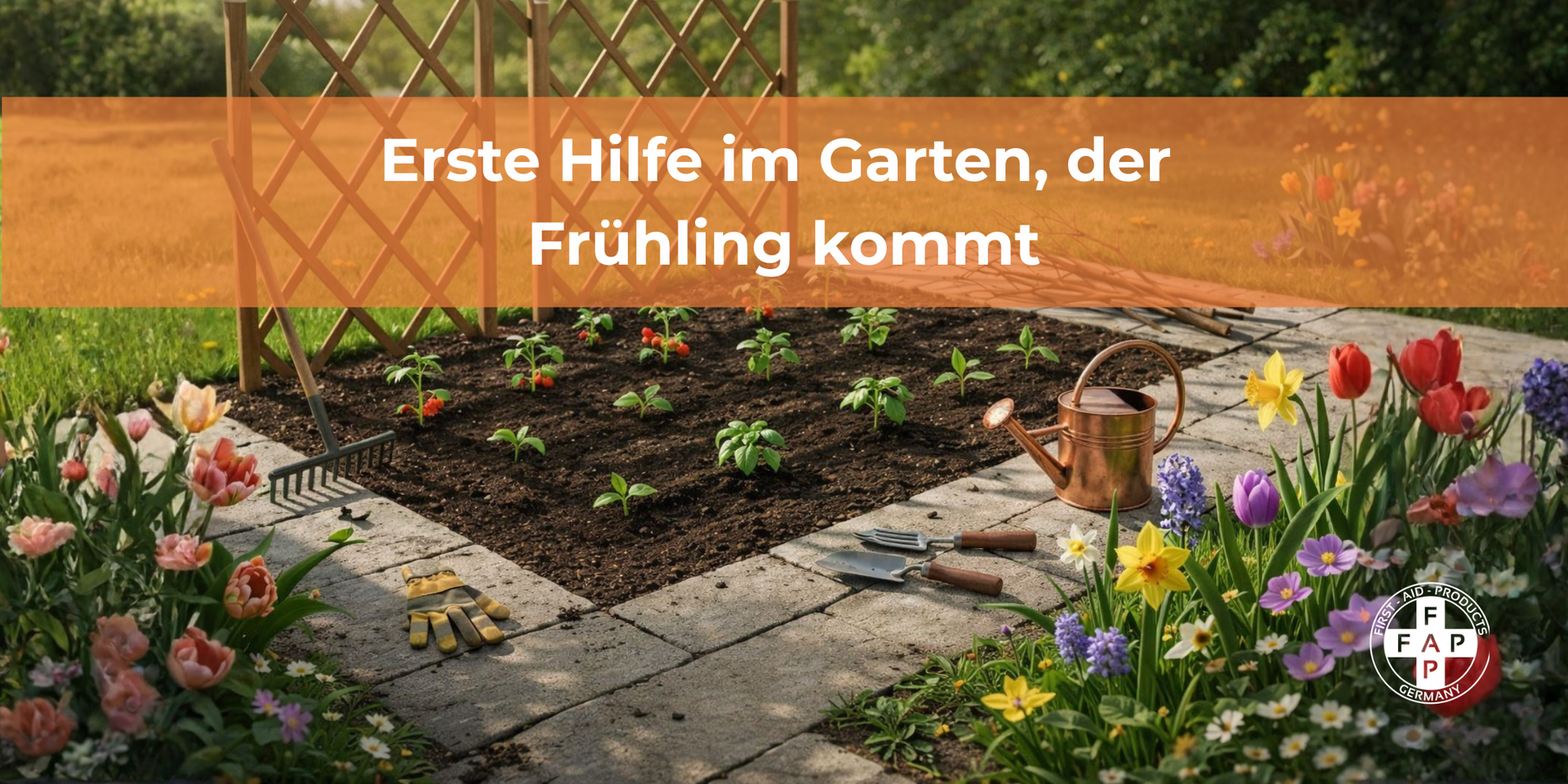 Erste Hilfe im Garten, Haushalt & Betrieb – unterschätzte Risiken im Frühling