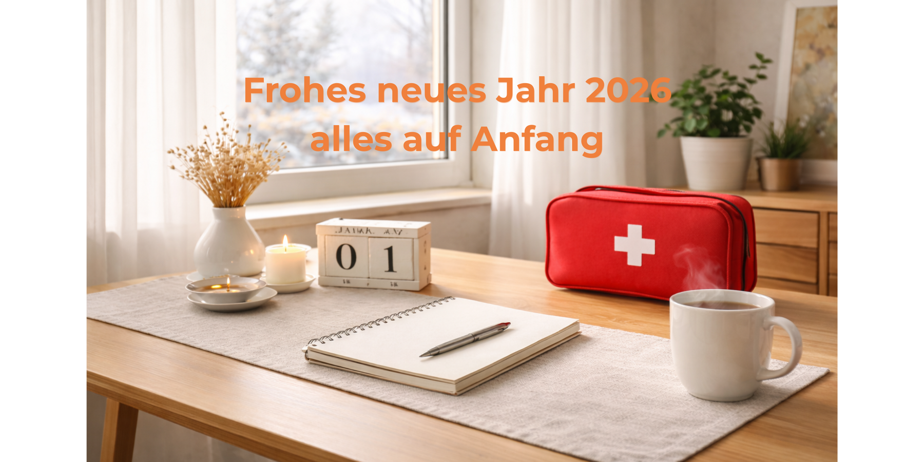 Frohes neues Jahr - alles auf Anfang. Vorsorge, die bleibt