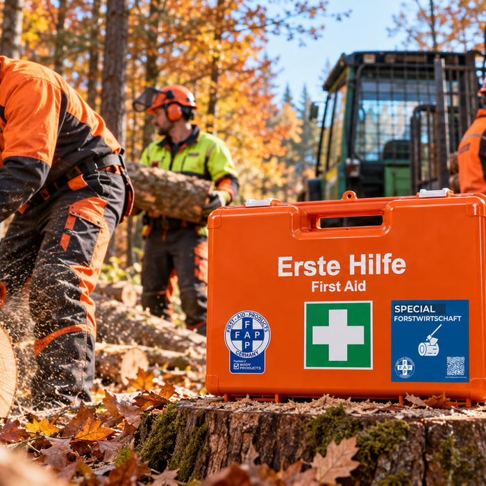 Holzernte und Waldarbeit im Herbst 2026: Risiken, Rettung und Erste Hilfe im Wald