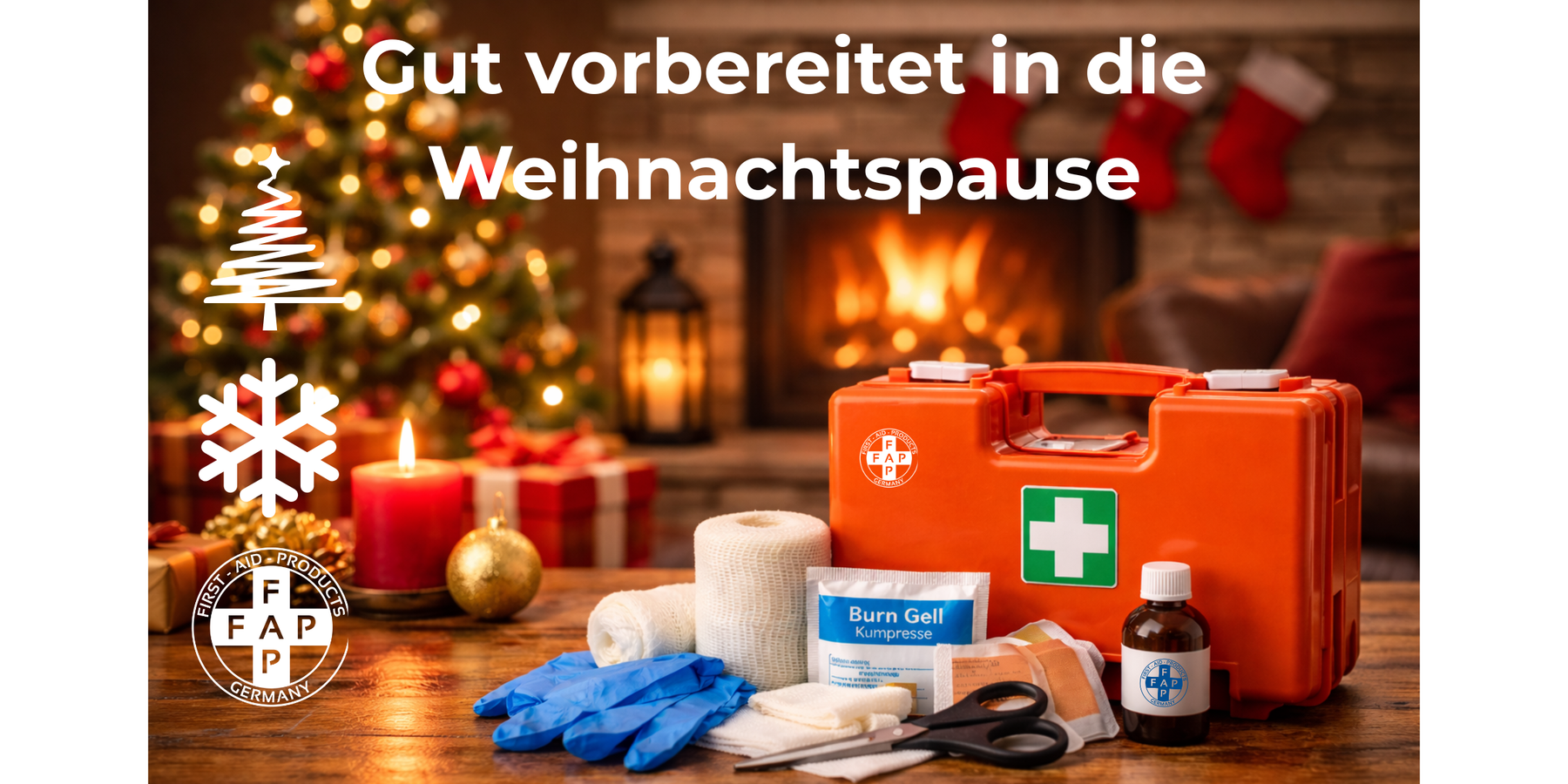 Erste Hilfe an Weihnachten – daran denken die wenigsten