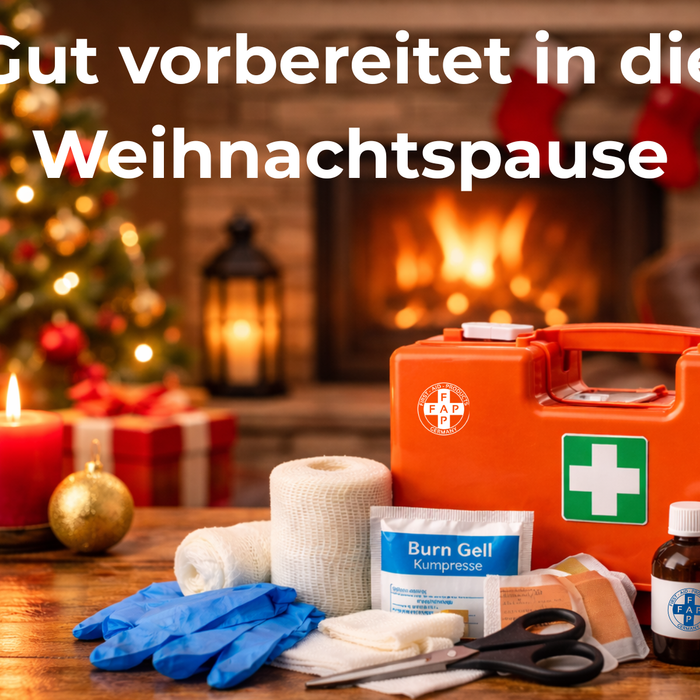 Erste Hilfe an Weihnachten – daran denken die wenigsten