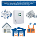 Verbandschrank K, leer – Kunststoff, 10 Fächer, Schloss - für DIN 13157 - FAP First Aid Products  - Arbeitsstätten Richtlinie