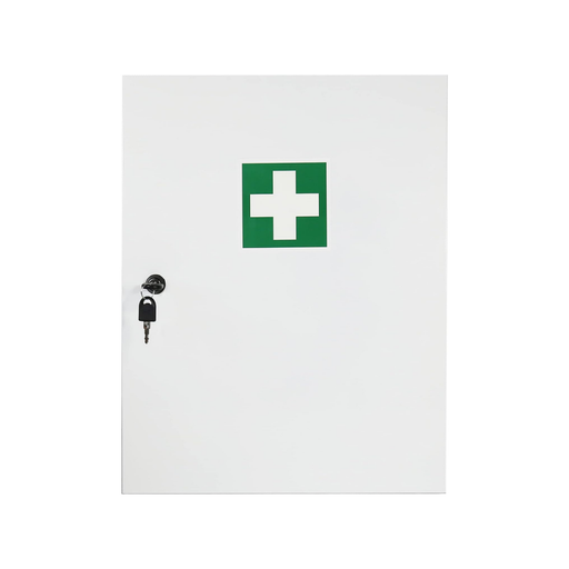 Verbandschrank D - Metall, weiß -  inkl. DIN 13169 Füllung – Gummidichtung - FAP First Aid Products