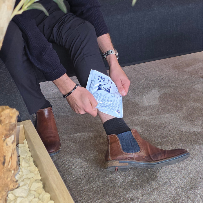 Kälte-Sofort-Kompresse – schnelle Kühlung bei Verletzungen – Einweg – 15×17 cm