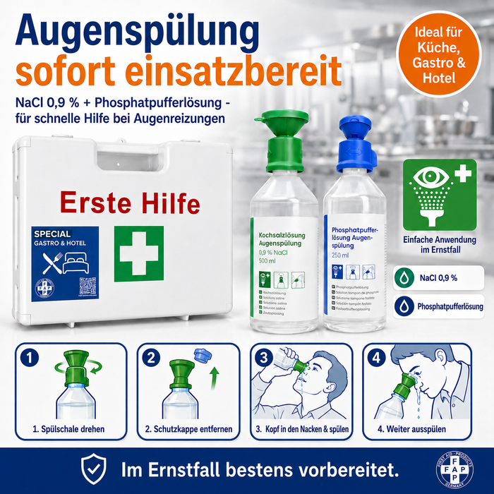 Erste-Hilfe-Koffer Gastronomie & Hotel DIN 13157 - weiß