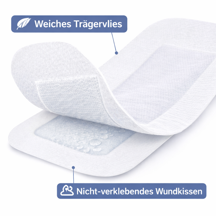 Cosmopor E steriler, selbsthaftender Wundverband, 50 Stück, 7,2 x 5 cm