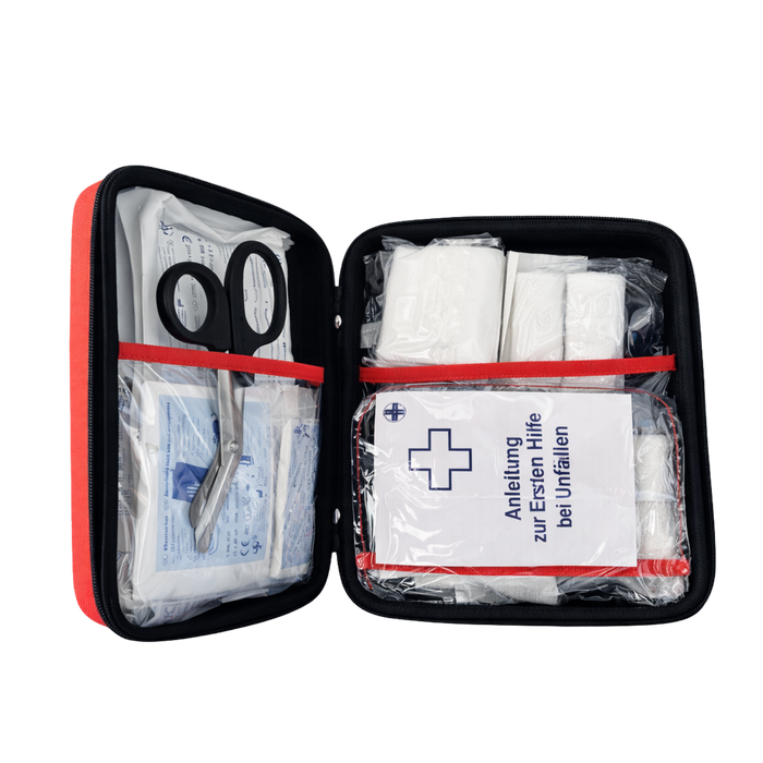 Erste-Hilfe Tasche EVA-BAG soft Case rot - inkl. DIN 13157 gemäß ASR, robust & widerstandsfähig - 26,5 x 22 x 9 cm