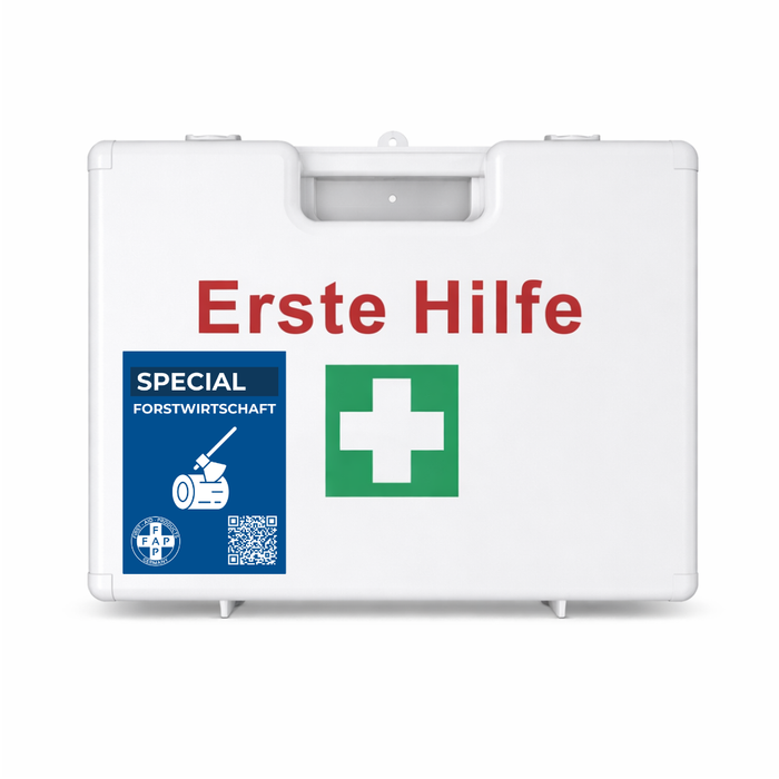 Erste-Hilfe-Koffer Forstwirtschaft DIN 13157 - weiß
