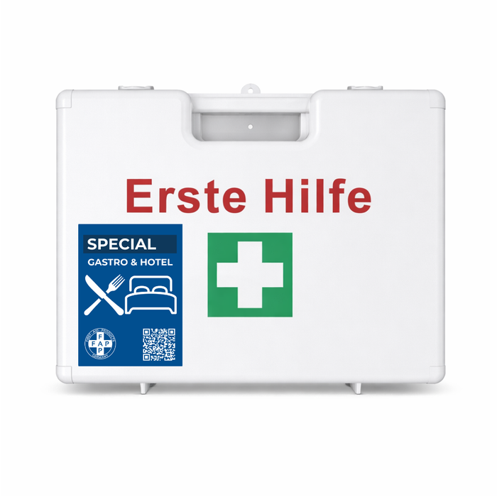 Erste-Hilfe-Koffer Gastronomie & Hotel DIN 13157 - weiß
