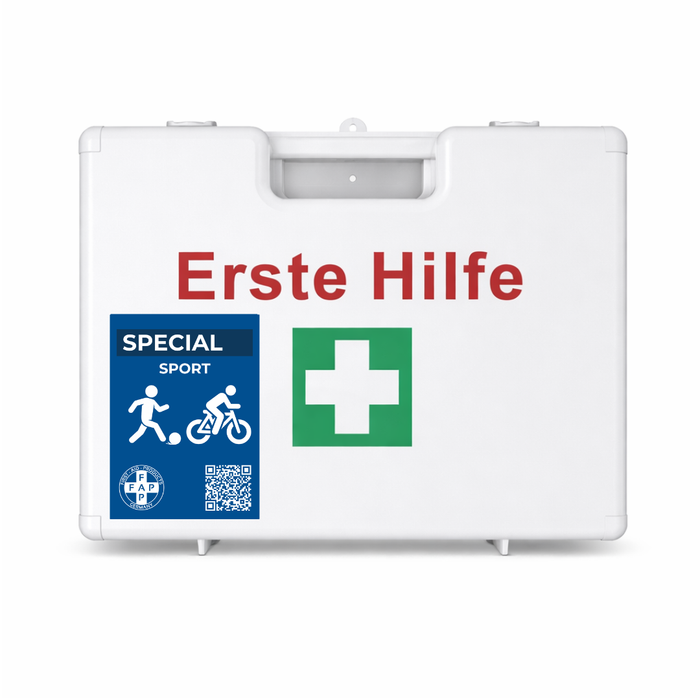 Erste-Hilfe-Koffer Sport DIN 13157 - weiß