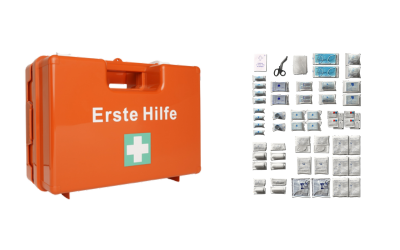 Erste-Hilfe-Koffer mit DIN 13169 Füllung | Für große Betriebe & Einrichtungen | FAP First Aid Products