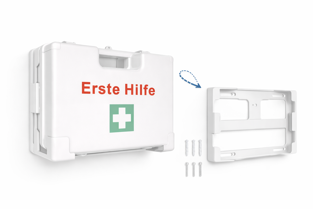 Erste-Hilfe-Koffer Nahrungsmittelverarbeitung DIN 13157 - weiß