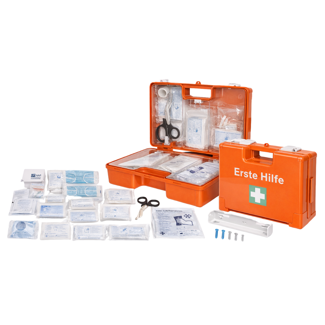 Erste-Hilfe-Koffer mit DIN 13157, kleine Füllung