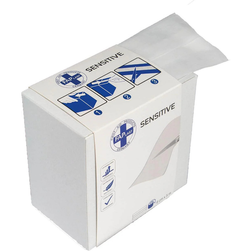 Wundschnellverband SENSITIVE - latexfrei - Wundpflaster (6 cm x 5 m)