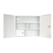Verbandschrank G, leer – zweitürig - Metall – Weiß – DIN 13157 & 13169 - FAP First Aid Products - Innenansicht