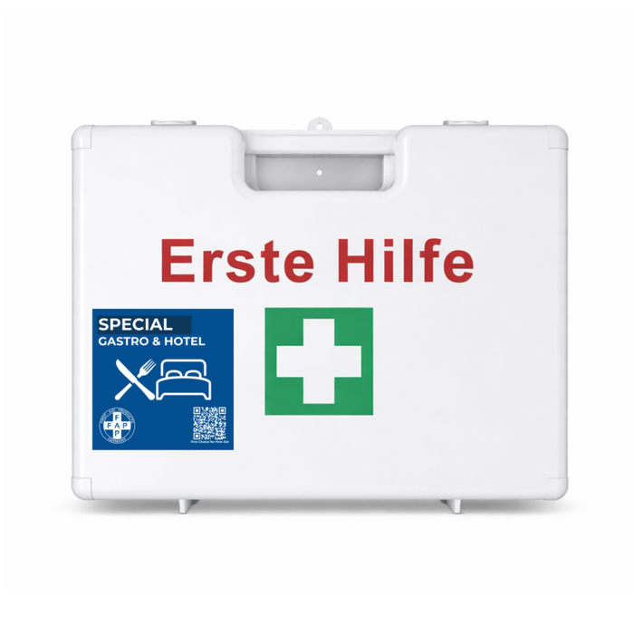 Erste-Hilfe-Koffer Gastronomie & Hotel DIN 13157 - weiß