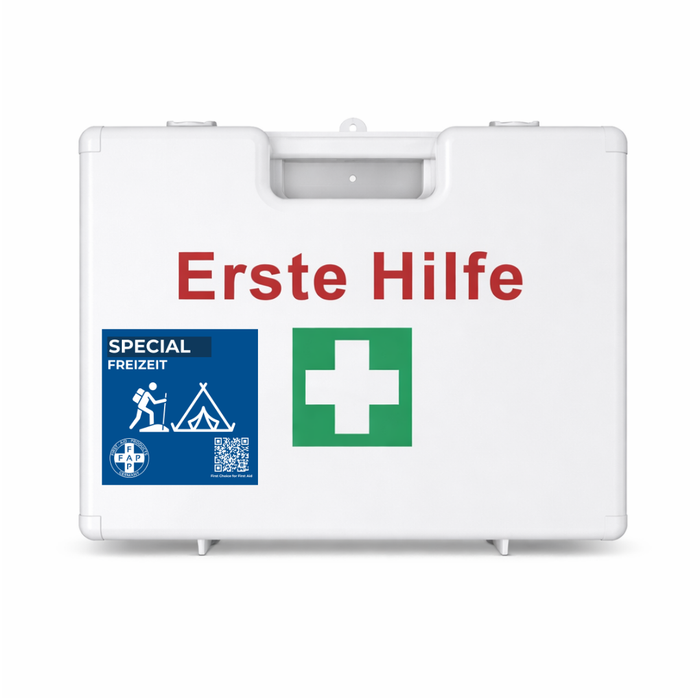 Erste-Hilfe-Koffer Freizeit DIN 13157 - weiß