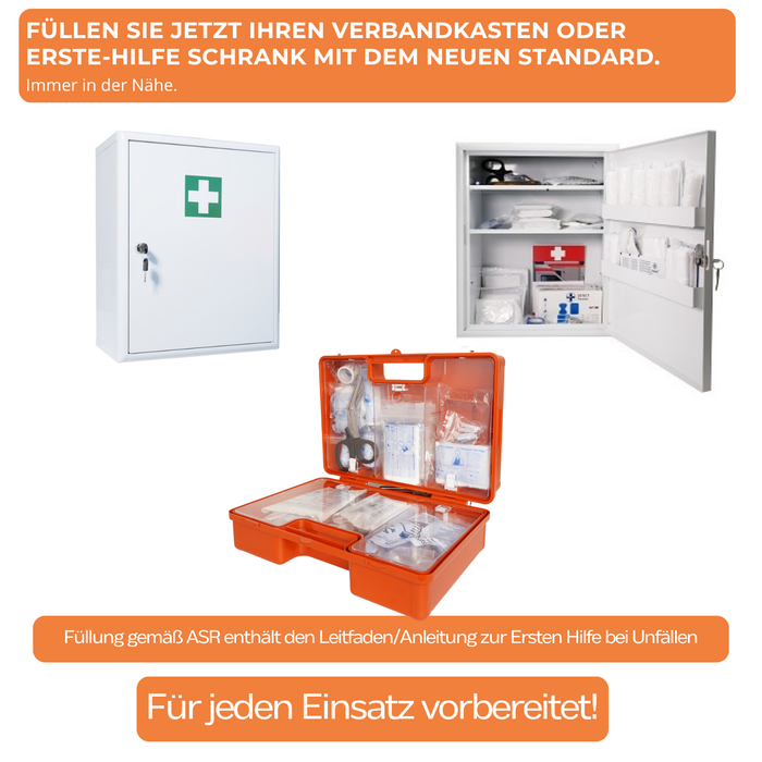 Nachfüllset DIN 13169:2021 (170-teilig) für Erste-Hilfe Koffer & Verbandkasten
