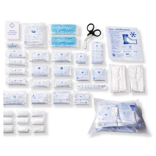 Nachfüllset DIN 13169:2021 (167-teilig) für Erste-Hilfe Koffer & Verbandkasten