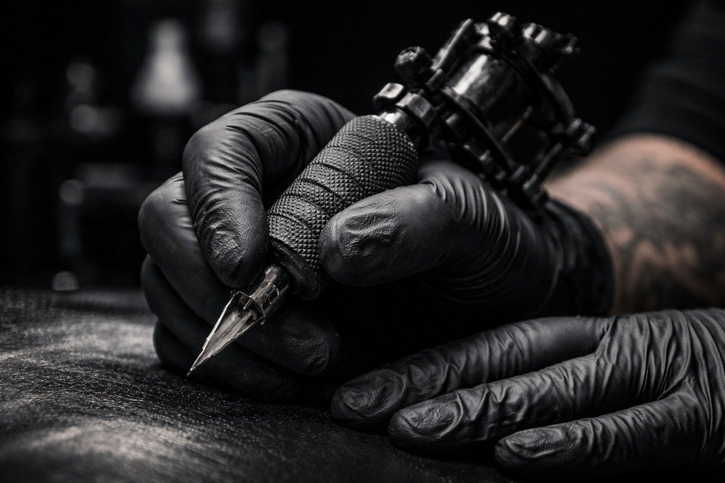 Nitril Black Plus Einmalhandschuhe puderfrei - schwarz - AQL 1,5 - Chemikalienschutz Typ B - Größen S-XL - 100 Stück