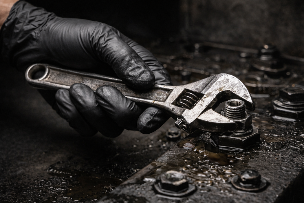 Nitril Black Plus Einmalhandschuhe puderfrei - schwarz - AQL 1,5 - Chemikalienschutz Typ B - Größen S-XL - 100 Stück