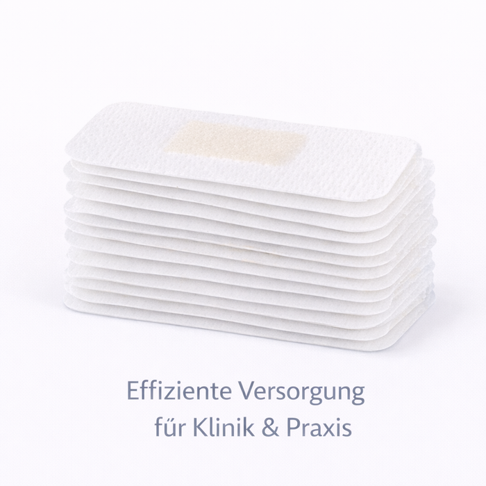 NOBA RUDABLOCK Dialysepflaster / Druckpflaster steril 2,5 x 8,5 cm weiß - einzeln verpackt