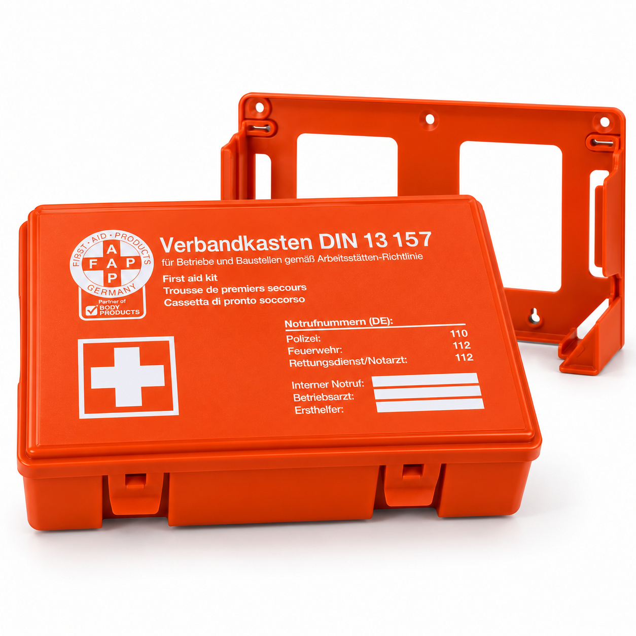 Erste-Hilfe-Koffer mit DIN 13157, kleine Füllung