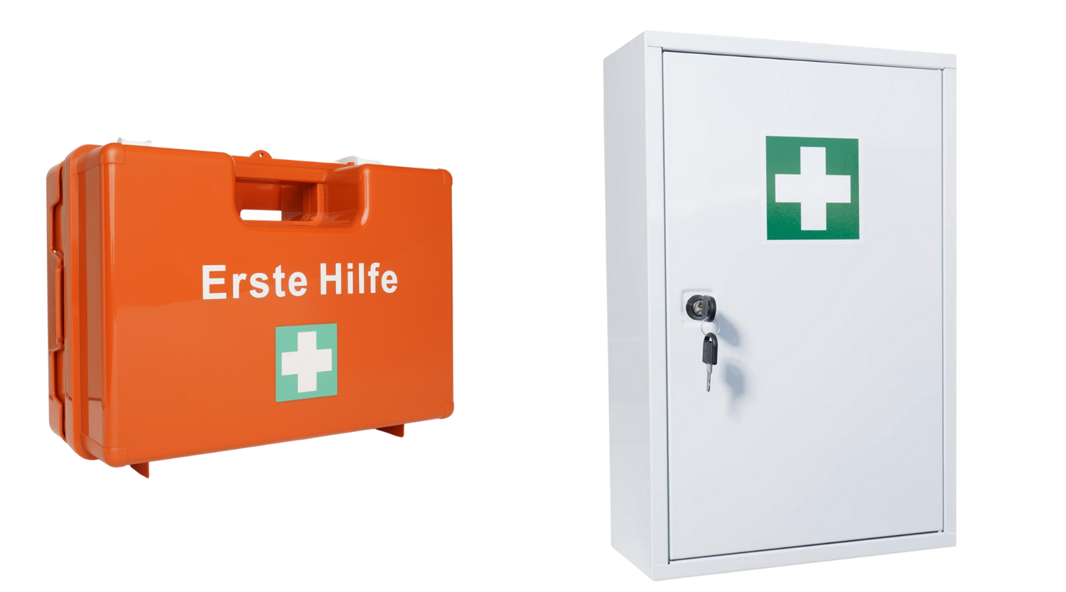 Wann ist ein Erste-Hilfe-Koffer sinnvoll – und wann ein Verbandschrank?