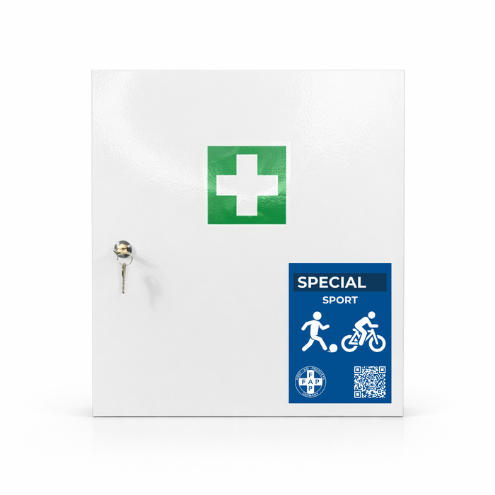 Erste-Hilfe-Schrank Sport DIN 13157 - eintürig