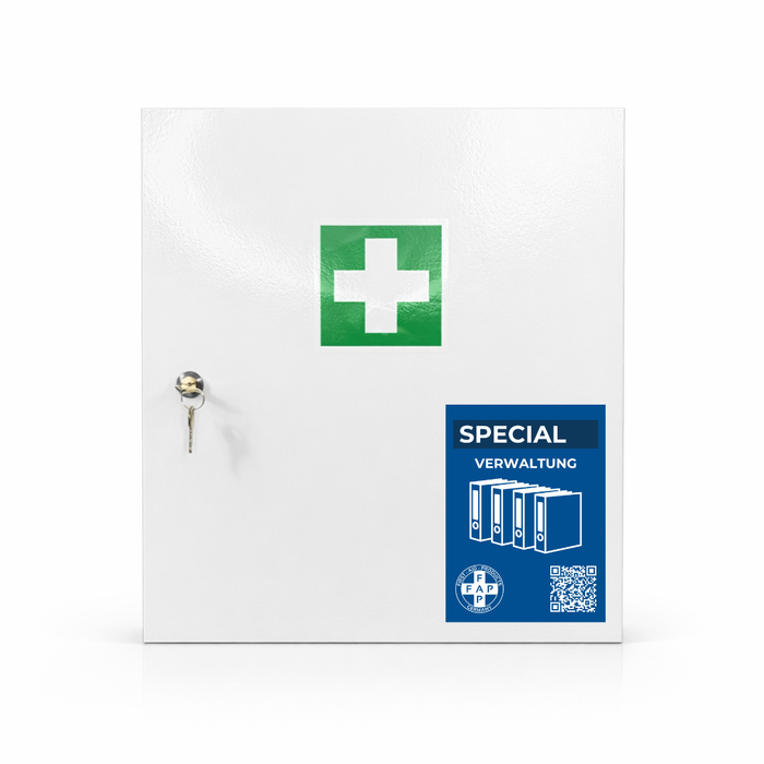 Erste-Hilfe-Schrank Verwaltung & Büro DIN 13157 - eintürig
