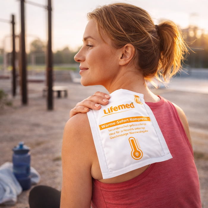 Wärme-Sofort-Kompresse 15 x 13 cm - Einmal-Wärmekompresse - sofort aktivierbar