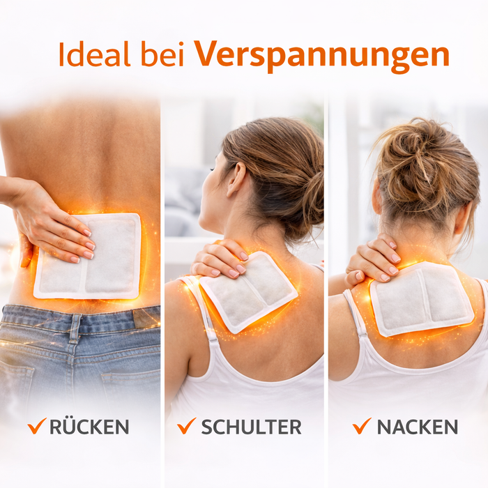 Wärmepflaster extragroß 19 x 13 cm - selbsterwärmend, bis zu 8 Std.